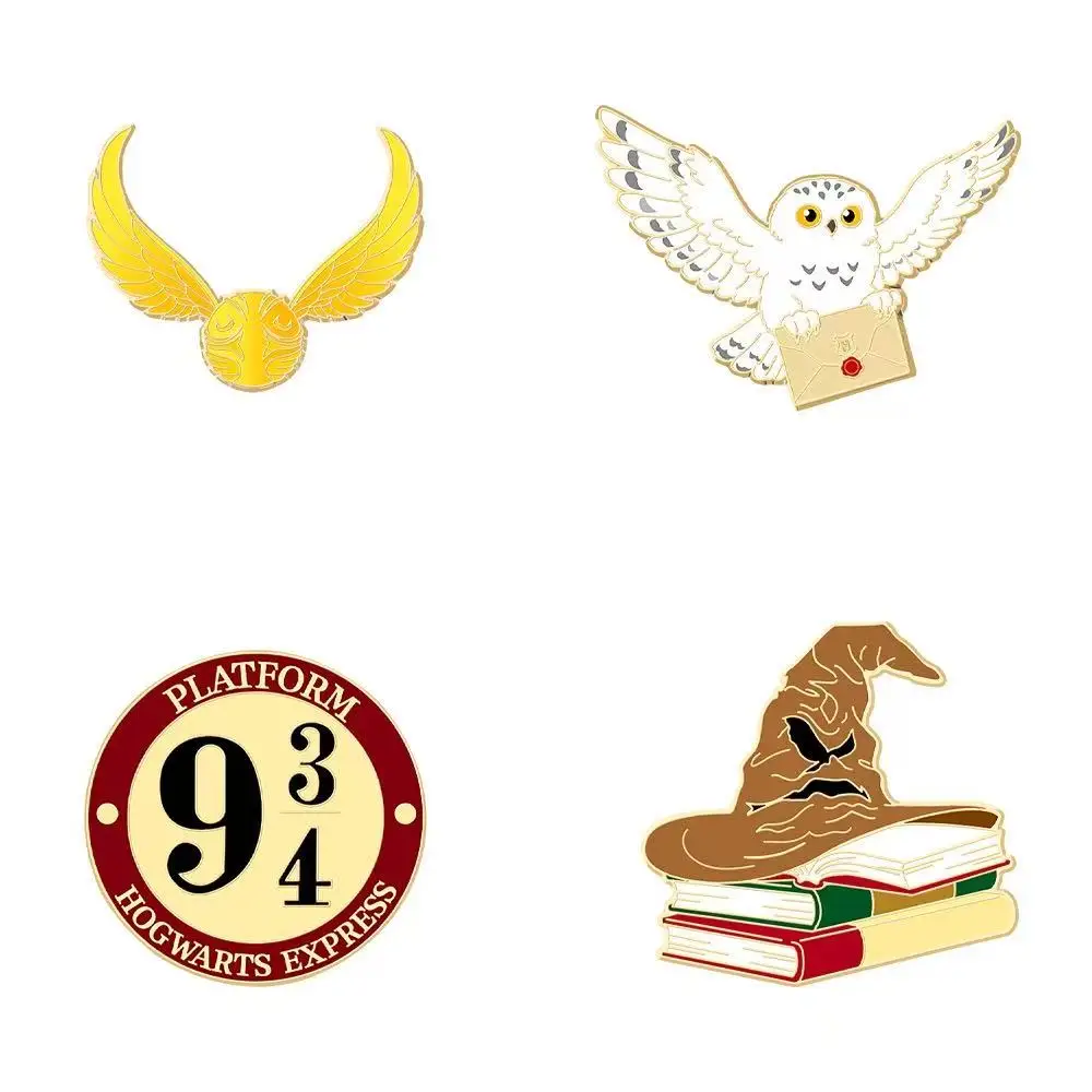 Broches Escola de Magia - Kit 4 Peças - Imagem 6